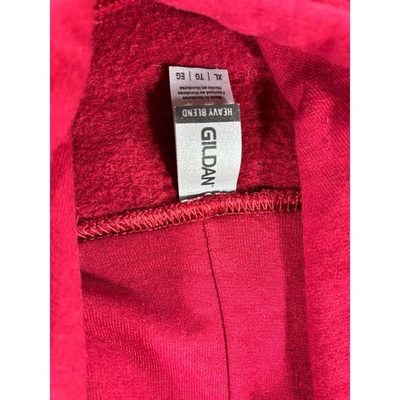 Harvard University‎ Crimson Gildan Campus Hoodie Sweatshirt (Men's XL) Maroon - Picture 3 of 12